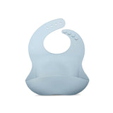 SILICONE BIB-LILY BLUE