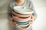 DIVIDED SUCTION PLATE-LILY BLUE