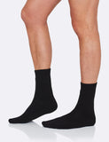 MEN'S WORK BOOT SOCKS-BLACK
