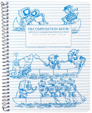 DECOMPOSITION BOOK 9.75'' X 8'' SPIRAL BOUND