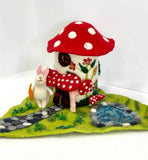 MAGIC MUSHROOM FAIRY HOUSE