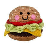 PEBBLE CHEESEBURGER RATTLE