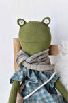 FERN THE FROG DOLL-GINGHAM