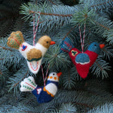 FELT CHRISTMAS BIRD