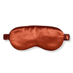 ORGANIC SILK SLEEP MASK-RUST