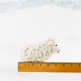 FELT SHEEP-WHITE