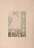 LAMBSWOOL BABY BLANKET SAGE FOLK
