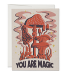 MUSHROOM POWER FRIENDSHIP CARD