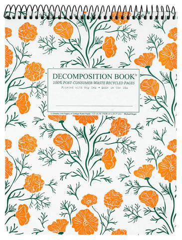 DECOMPOSITION TOP-BOUND COIL-CALIFORNIA POPPIES