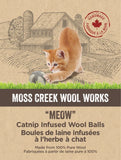 CATNIP INFUSED WOOL BALL SET