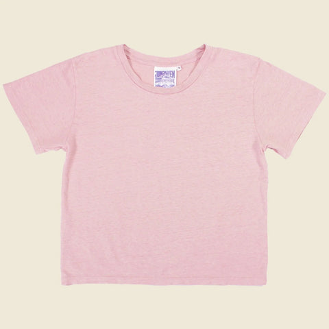 CROPPED LOREL TEE ROSE WATER