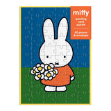 MIFFY WITH FLOWERS CARD