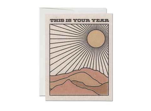 YOUR YEAR CONGRATS CARD