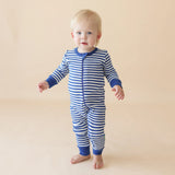 PARADE ROMPER LONG SLEEVE-TRUE BLUE