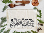 NEW MUSHROOM ORGANIC TEA TOWEL