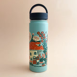 BLOSSOM VILLAGE WATER BOTTLE