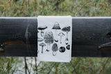 NEW MUSHROOM ORGANIC TEA TOWEL