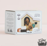 DOLL HOUSE CHICKEN COOP SET