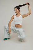 MESH SPORT TANK WASHED WHITE