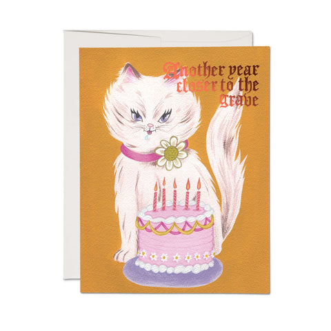KITTY AND CAKE CARD