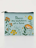 BLUE Q COIN PURSE
