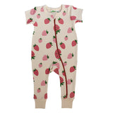 PARADE ROMPER SHORT SLEEVE-STRAWBERRIES