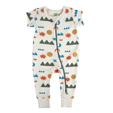 PARADE ROMPER SHORT SLEEVE-WEST COAST