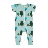 PARADE ROMPER SHORT SLEEVE-FOREST