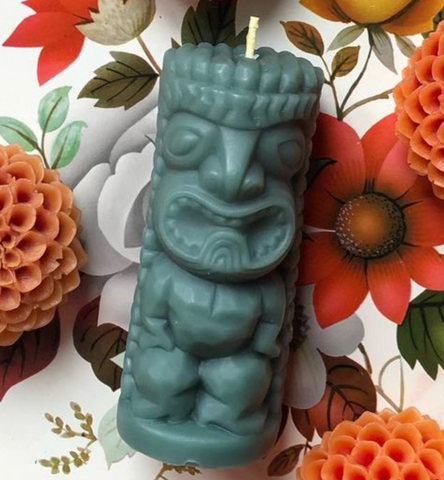 MAORI TIKI PILLAR