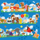 DOG PARADE FLOOR PUZZLE