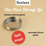 ONE PIECE STORAGE LID