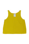 CROPPED TANK CITRINE YELLOW