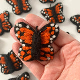 FELT MONARCH BUTTERFLY