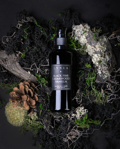 LVNEA BODY SERUM BLACK PINE/CEDARWOOD/VANILLA