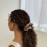 ORGANIC XL SILK SCRUNCHIE-SUNDAY