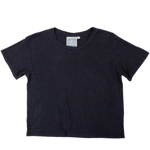 CROPPED LOREL TEE BLACK