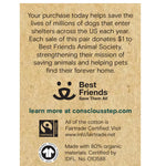 SOCKS THAT SAVE DOGS-BLACK