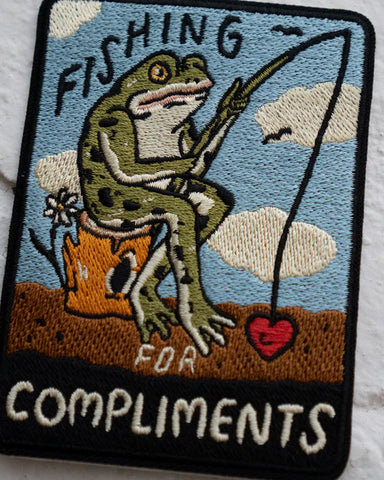 FISHING FOR COMPLIMENTS PATCH