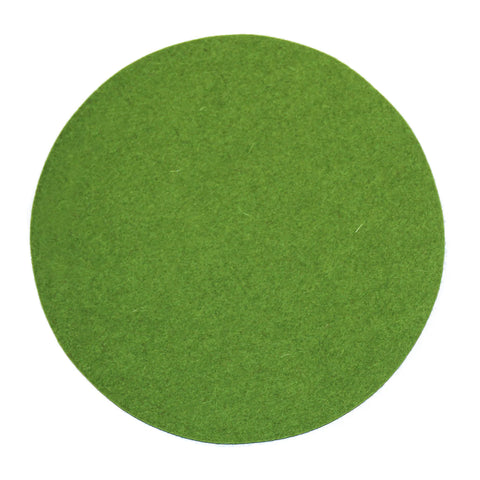 WOOL FELT 10CM-MEADOW GREEN