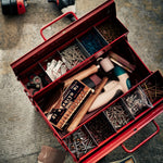 TWO-STAGE ST-350 TOOLBOX RED
