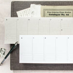 WEEKLY PLANNER NOTEPAD-GREY