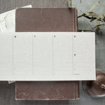 WEEKLY PLANNER NOTEPAD-GREY
