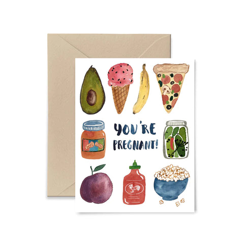 YOU'RE PREGNANT CARD