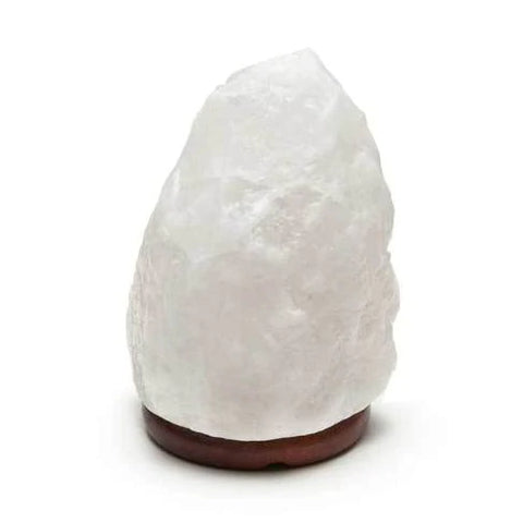 WHITE HIMALAYAN SALT LAMP MEDIUM