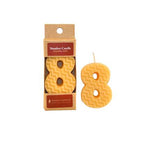 BEESWAX BIRTHDAY NUMBER CANDLES
