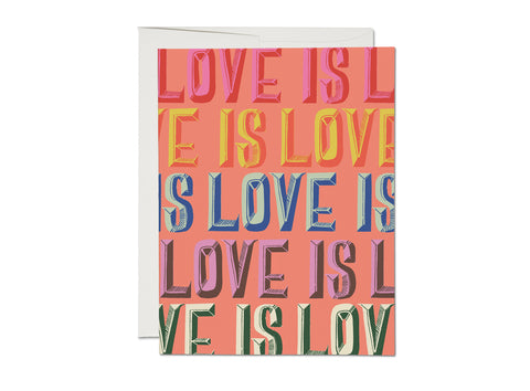 LOVE IS LOVE CARD