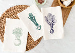 SET OF 6 VEGETABLE NAPKINS