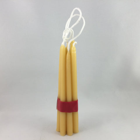 BEESWAX BIRTHDAY CANDLES (6)