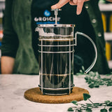 GROSCHE MADRID SILVER FRENCH PRESS