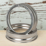STAINLESS STEEL MASON JAR BANDS